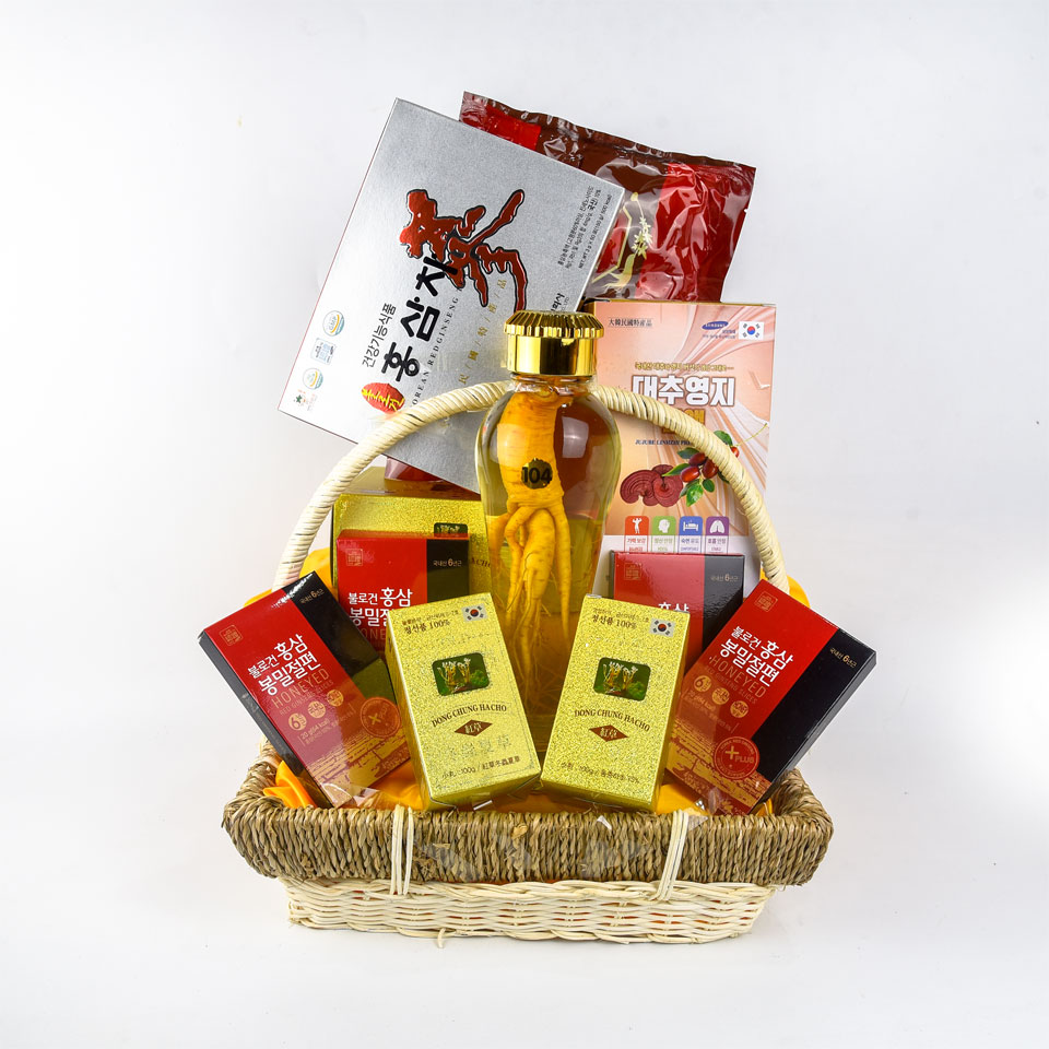 Giỏ quà Tết Viên Mãn
