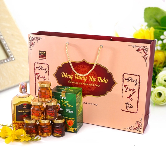 Đông Trùng Hạ Thảo Và Hồng Sâm 