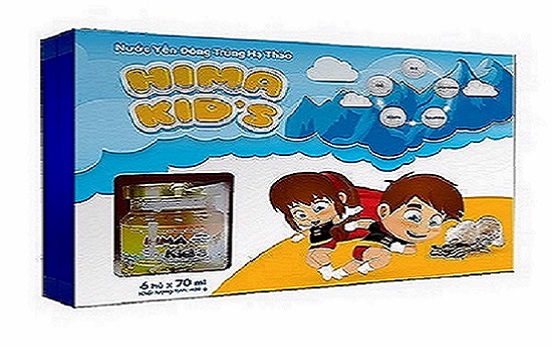 Yến đông trùng hạ thảo Hima Kids (6 lọ)