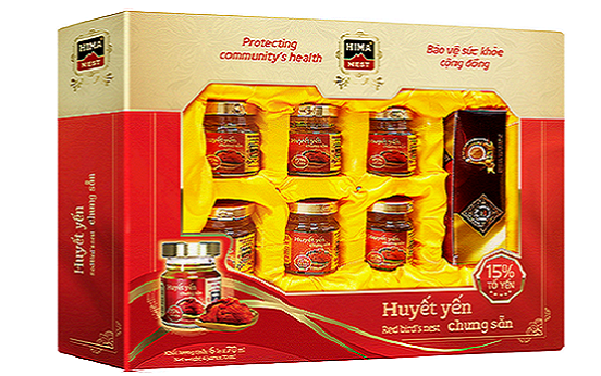 Yến đông trùng hạ thảo Hima Daily (6 lọ + 1hũ 20ml)